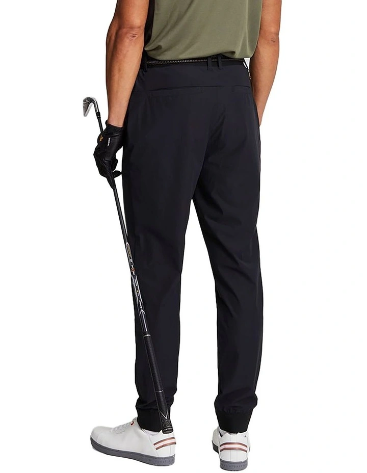 Airlight Tech Trackies in Jet Black image 2