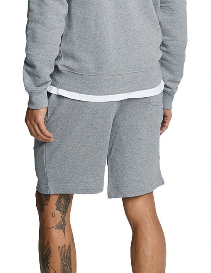 Sweat Shorts in Mid Grey Marl image 2