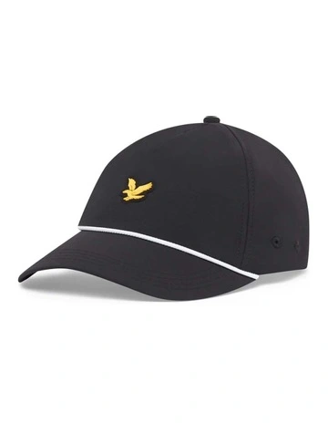 Golf Cap in Jet Black