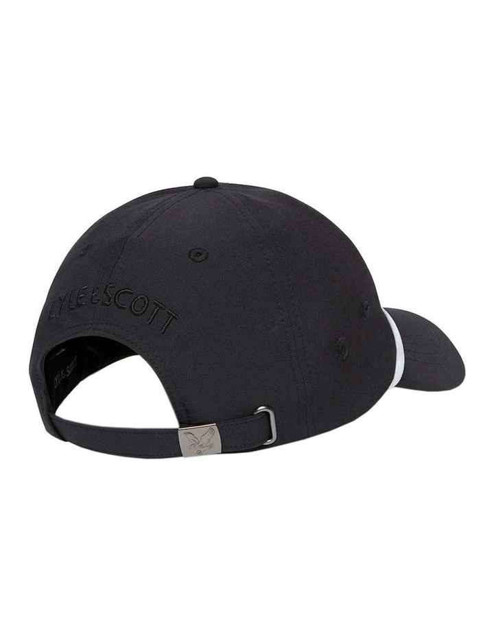 Golf Cap in Jet Black image 2