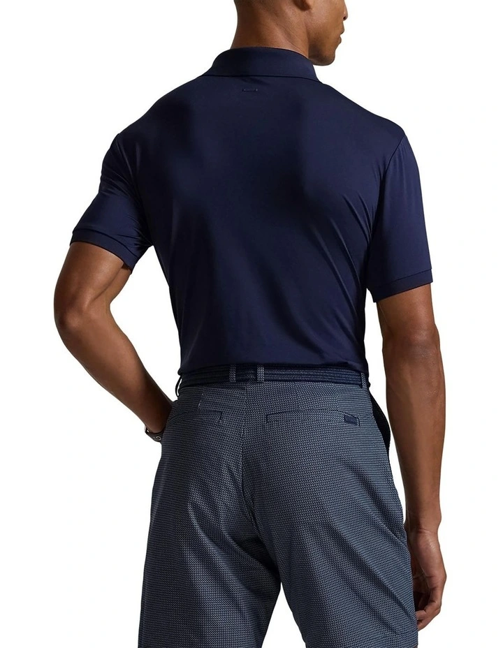 Rlx Lightweight Airflow Jersey Polo Shirt in Refined Navy image 2