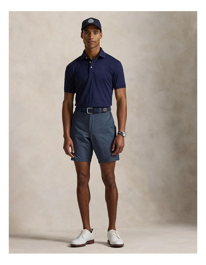 Rlx Lightweight Airflow Jersey Polo Shirt in Refined Navy image 4