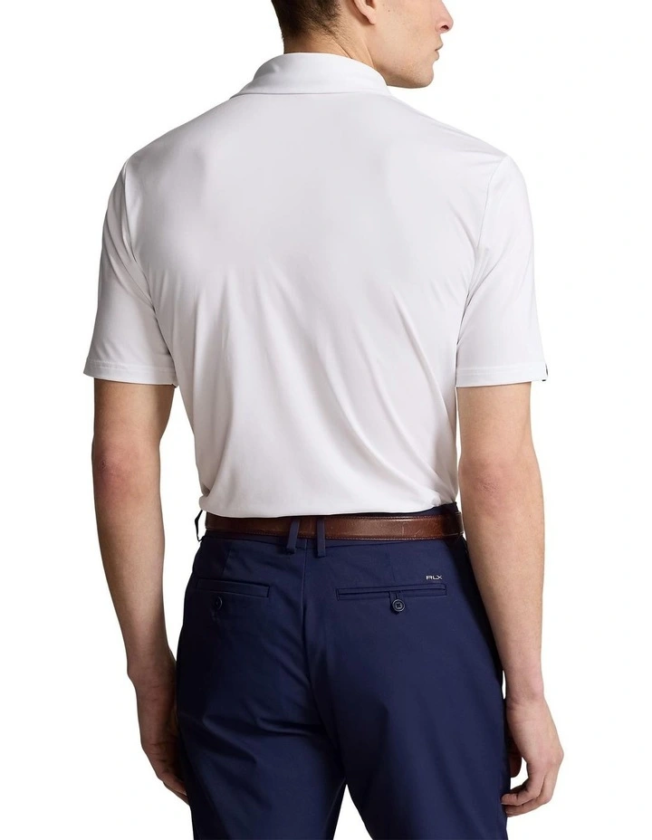 RLX Classic Fit Performance Polo Shirt in Ceramic White image 2