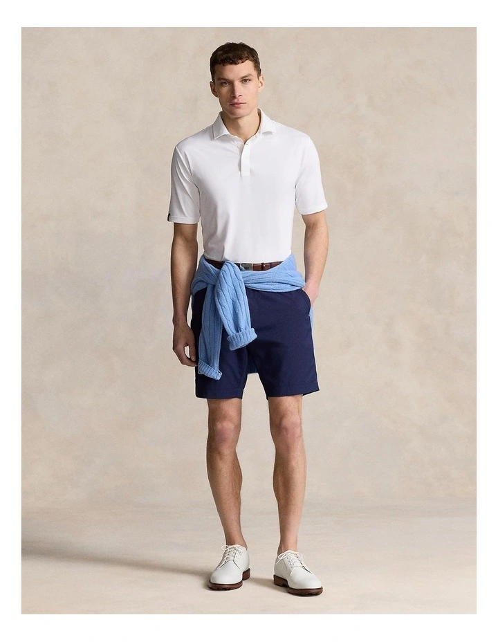 RLX Classic Fit Performance Polo Shirt in Ceramic White image 4