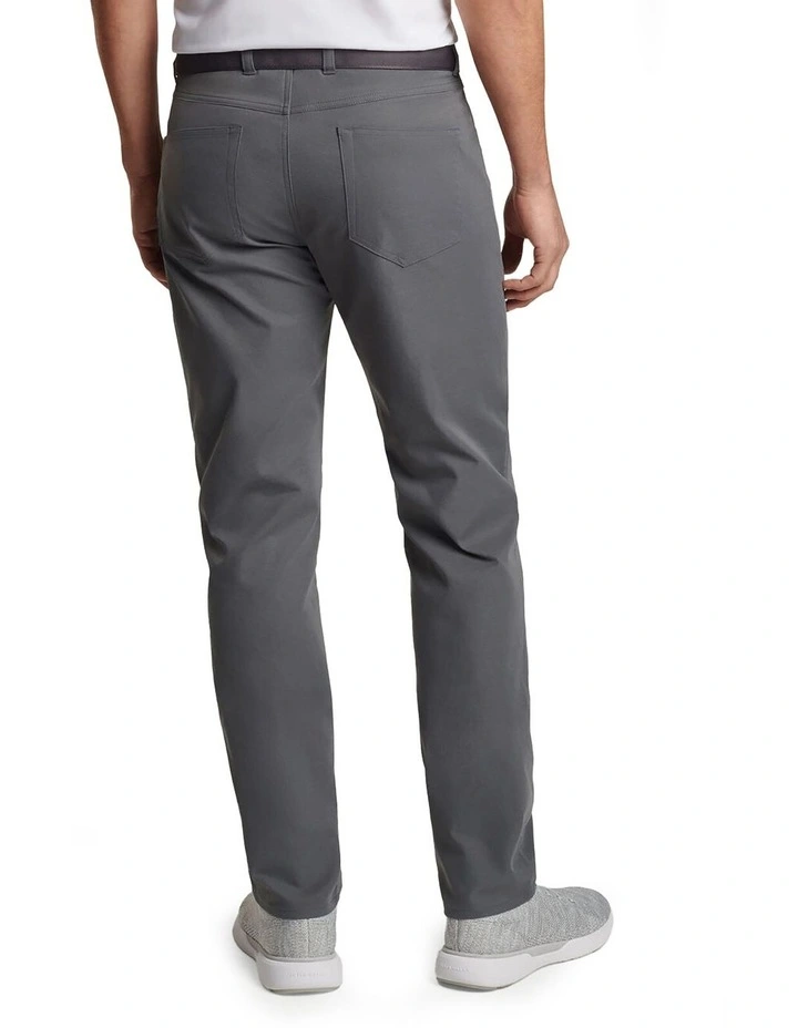 Performance 5 Pocket Golf Pants in Gale Grey image 2