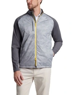 Endeavour Hybrid Golf Jacket in Gale Grey/Iron
