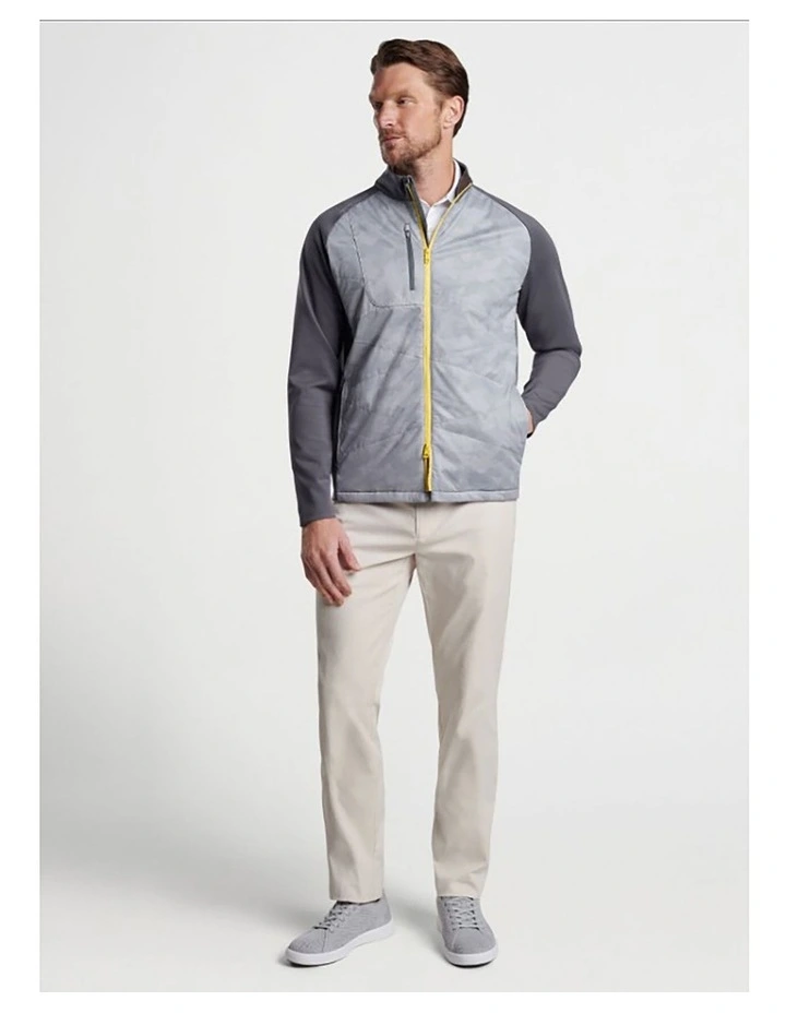 Endeavour Hybrid Golf Jacket in Gale Grey/Iron image 6