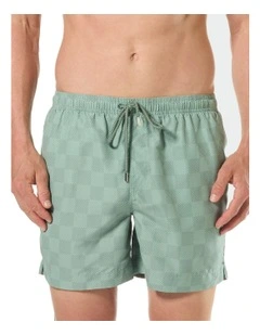 In Waves Swim Shorts Quick Dry in Sage