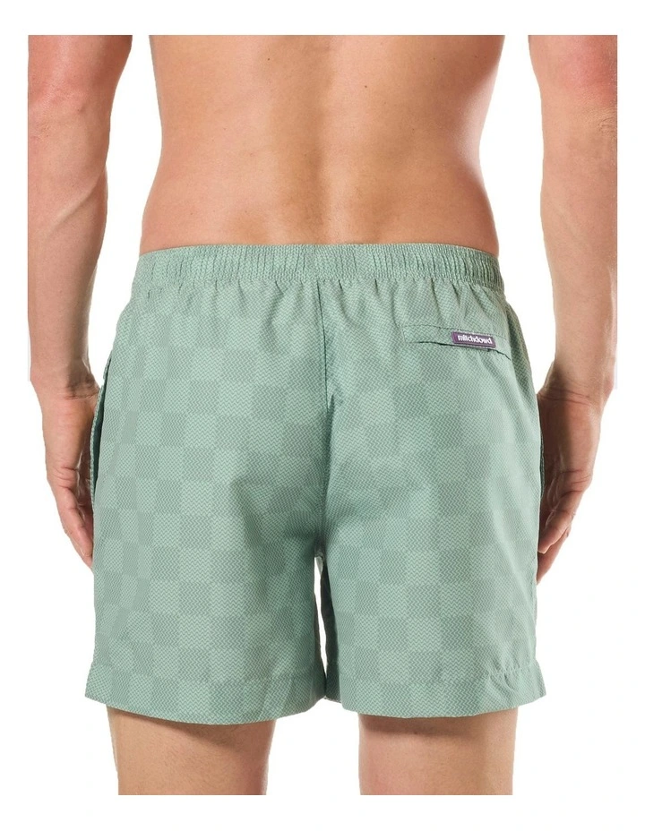 In Waves Swim Shorts Quick Dry in Sage image 2