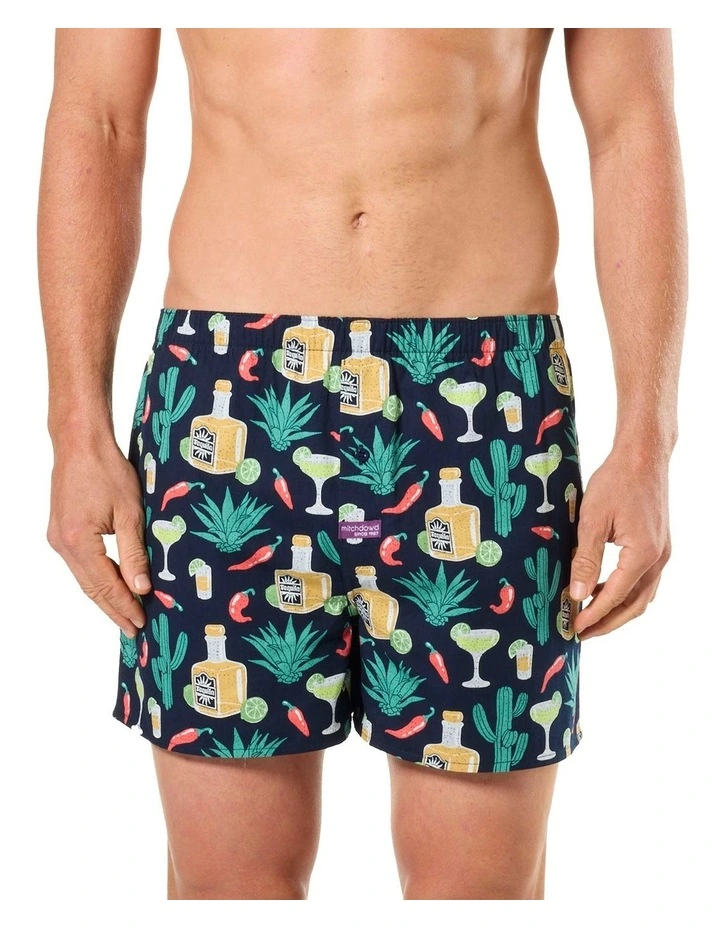 Woven Boxer Shorts 3 Pack in Tequila Print image 2