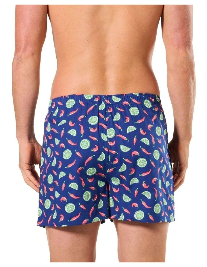 Woven Boxer Shorts 3 Pack in Tequila Print image 3