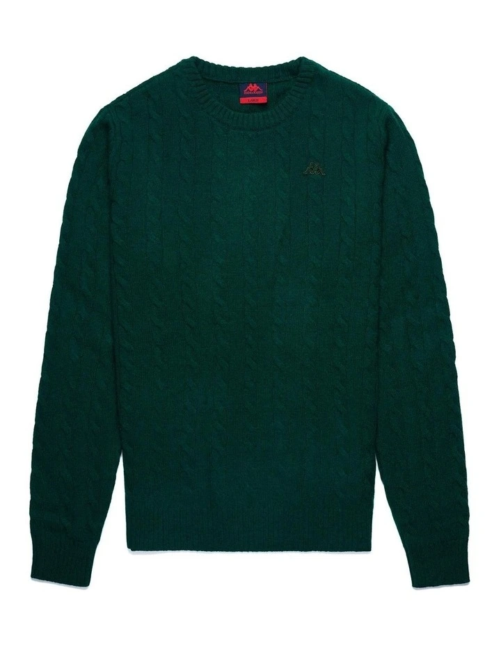 Robe di Kappa Herbie Knit Pullover in Green image 1