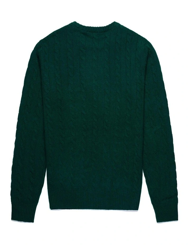 Robe di Kappa Herbie Knit Pullover in Green image 2