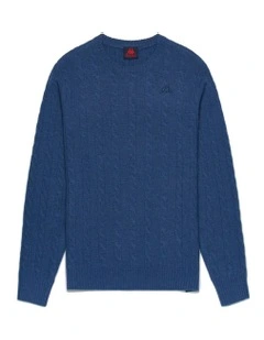 Robe Di Kappa Herbie Knit Pullover in Blue