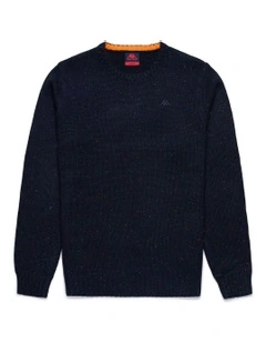 Joplin Knit Pullover Sweater in Blue
