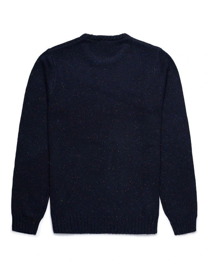 Joplin Knit Pullover Sweater in Blue image 2