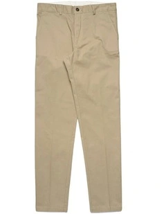 Rafael Peached Gabardine Chinos in Brown