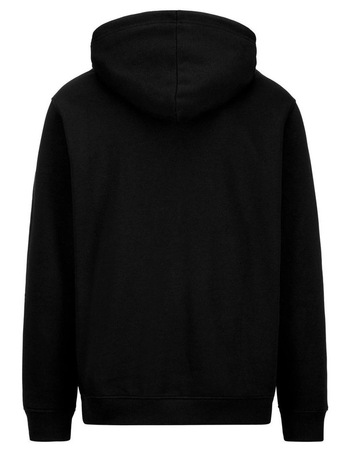 Authentic Shala Fleece Hoodie in Black image 2