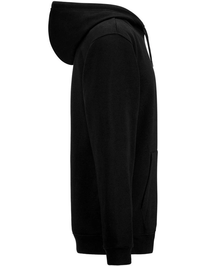 Authentic Shala Fleece Hoodie in Black image 3