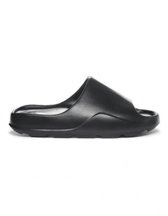 Authentic Plume Slides in Black