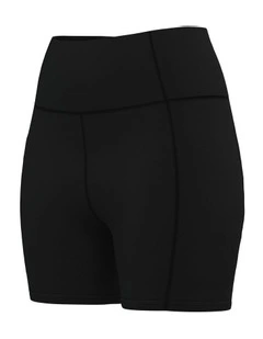 Lucia Biker Shorts in Black