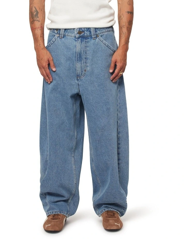 A6 Big Cocoon Francis Jeans in Blue image 1