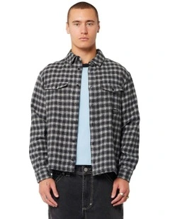 Hardware Flannie Shirt in Black