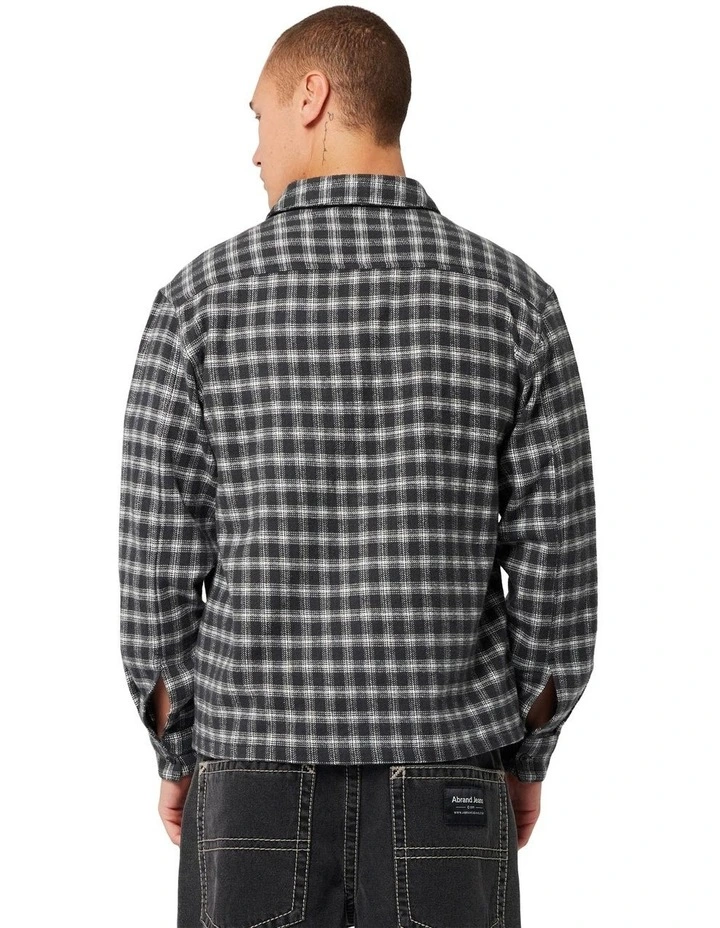 Hardware Flannie Shirt in Black image 4