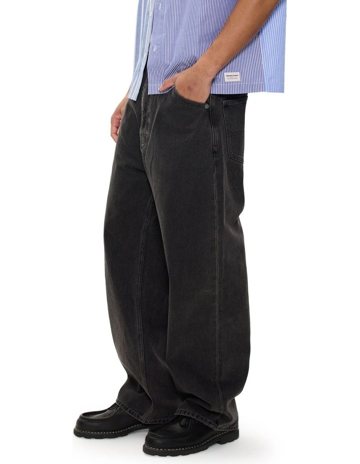 A6 Big Baggy Bazza Pant in Black image 3