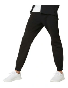 Fitness Majority Cotton Slim Jogging Bottoms in Black