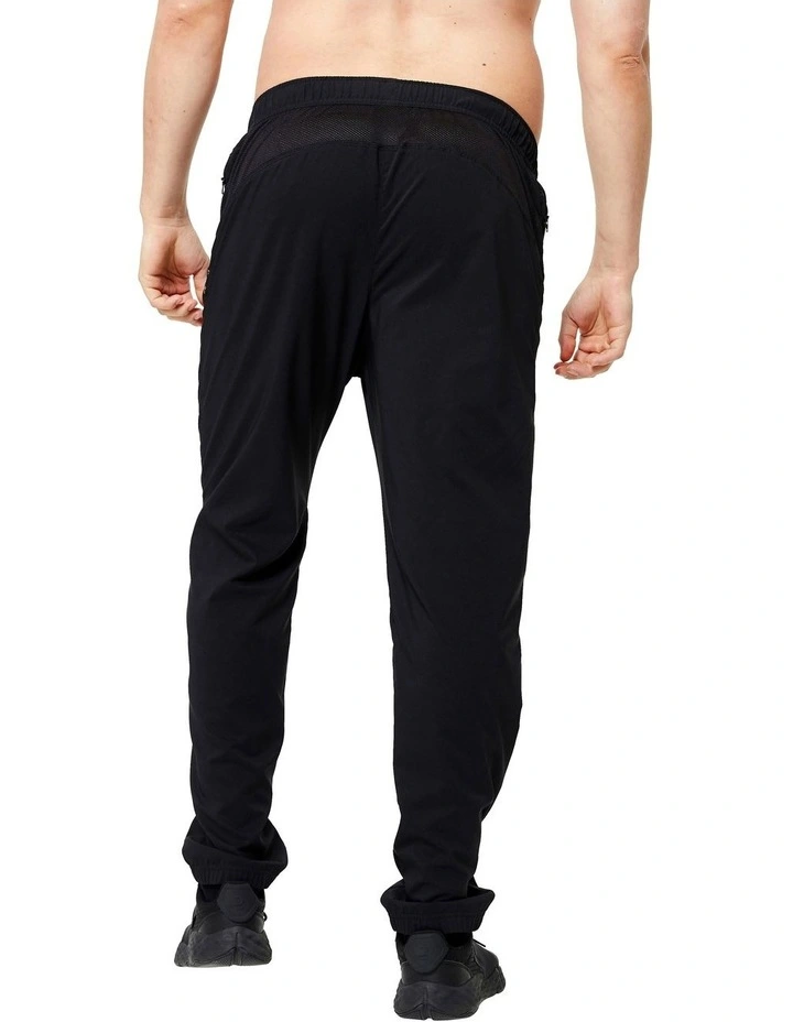 Regular Fit Breathable Essential Fitness Bottoms in Black image 2