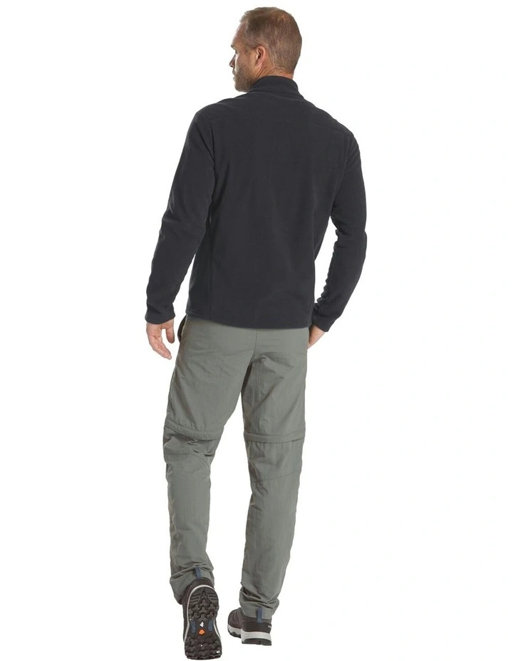 Hiking Fleece Jacket MH120 in Black image 3