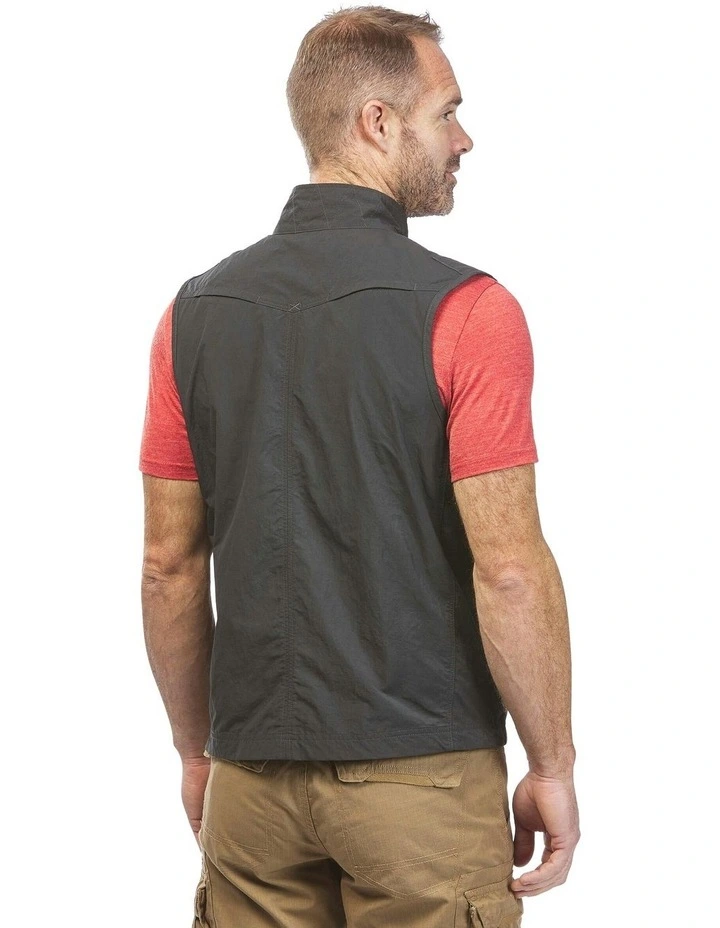 Trekking Gilet Travel 100 in Grey image 2