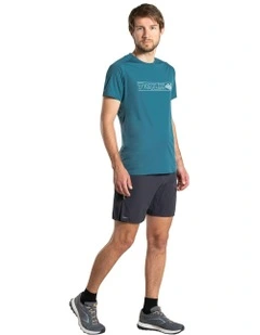 Trail Running Baggy Shorts in Dark Grey