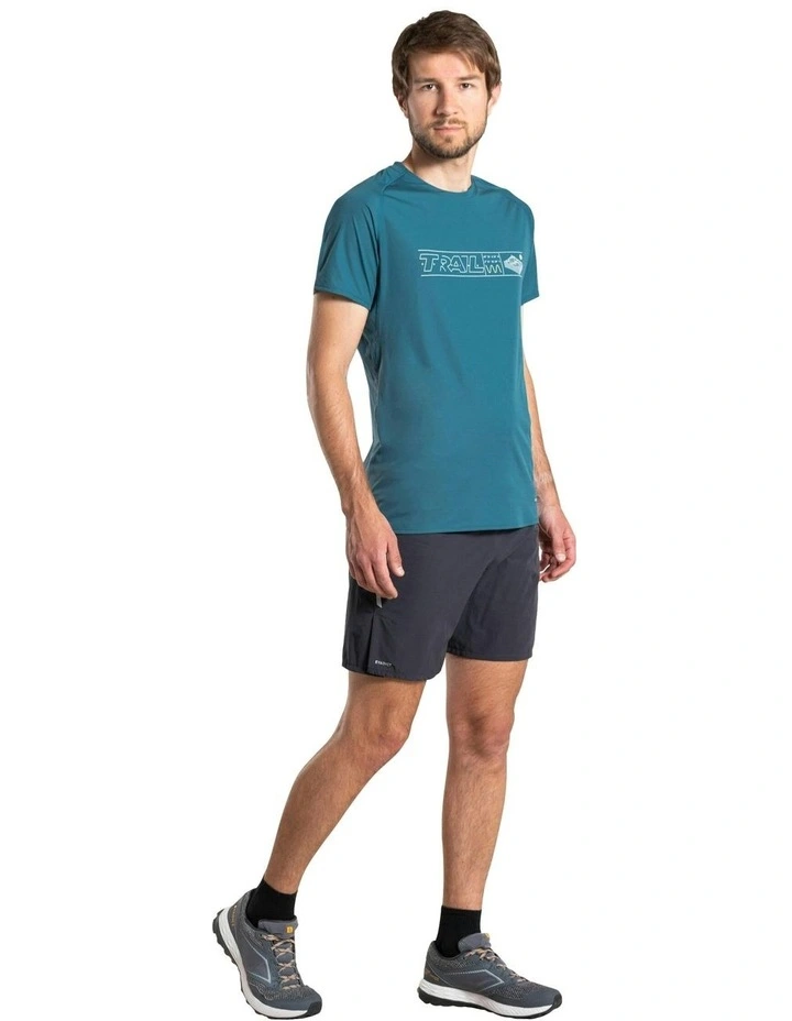 Trail Running Baggy Shorts in Dark Grey image 1