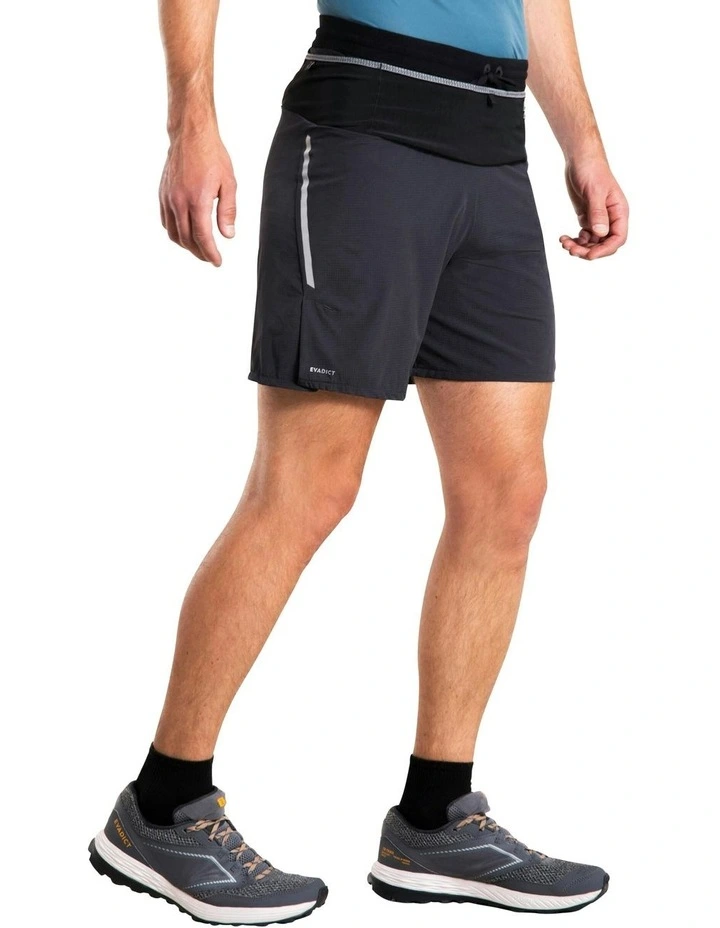 Trail Running Baggy Shorts in Dark Grey image 3