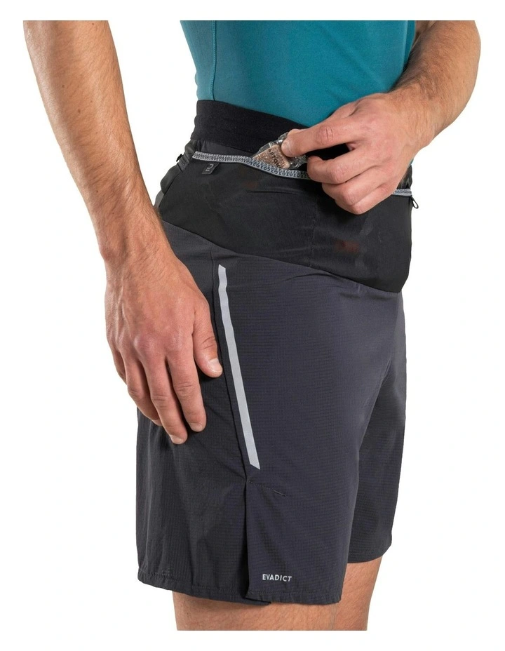 Trail Running Baggy Shorts in Dark Grey image 4