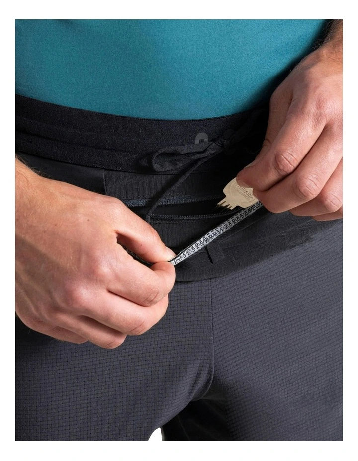 Trail Running Baggy Shorts in Dark Grey image 5