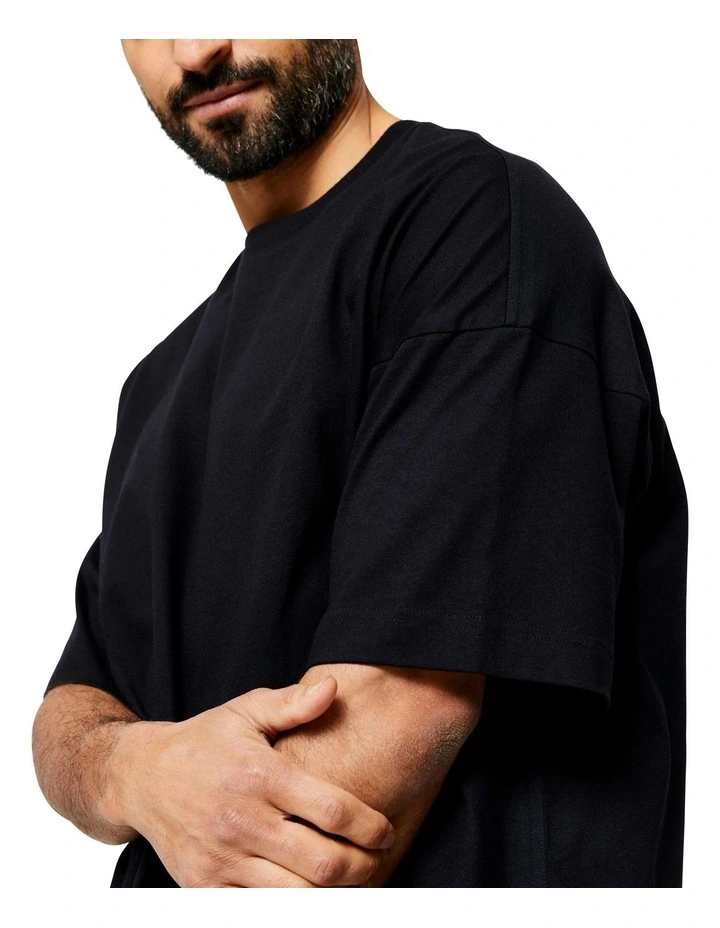 Loose-Fit Fitness T-shirt 520 in Black image 3