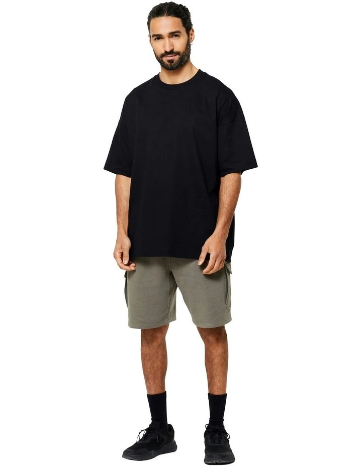 Loose-Fit Fitness T-shirt 520 in Black image 4