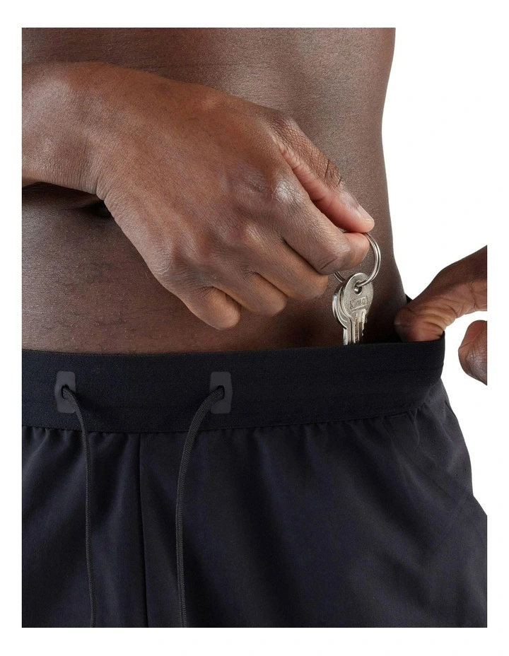Running Breathable Dry  Shorts in Black image 6