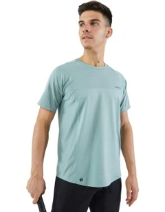 Short-Sleeved Tennis T-shirt Dry Verdigris Gael Monfils in Green