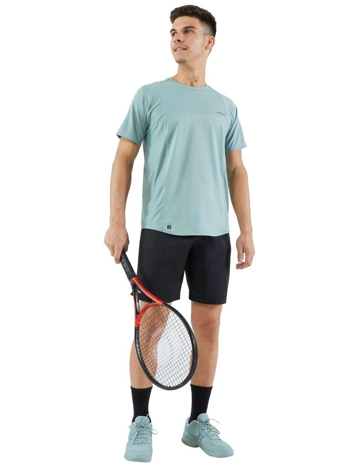 Short-Sleeved Tennis T-shirt Dry Verdigris Gael Monfils in Green image 3