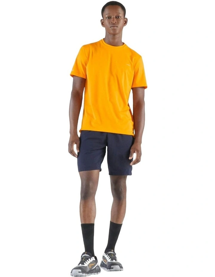 Breathable Running Dry 500 T-shirt in Orange image 4