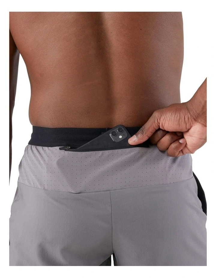 Kiprun Run 500 Dry Running Shorts in Granite grey image 6