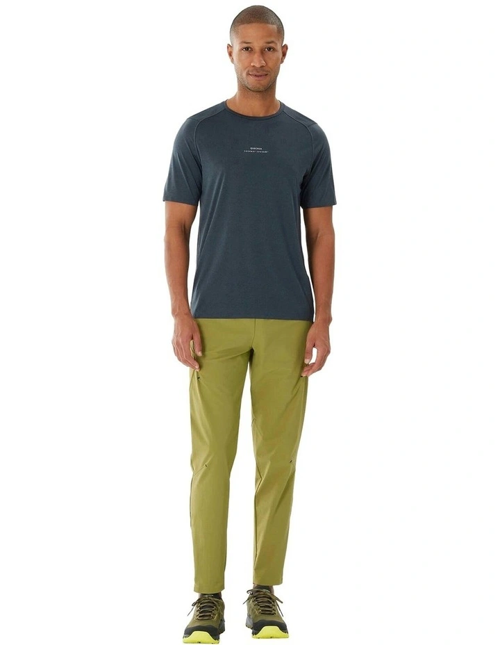 Short-Sleeved Hiking T-shirt MH500 in Grey image 4