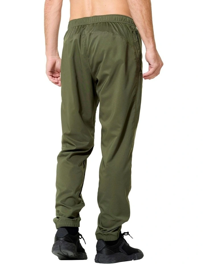 Fitness Breathable Regular Fit Bottoms in Khaki Green image 2