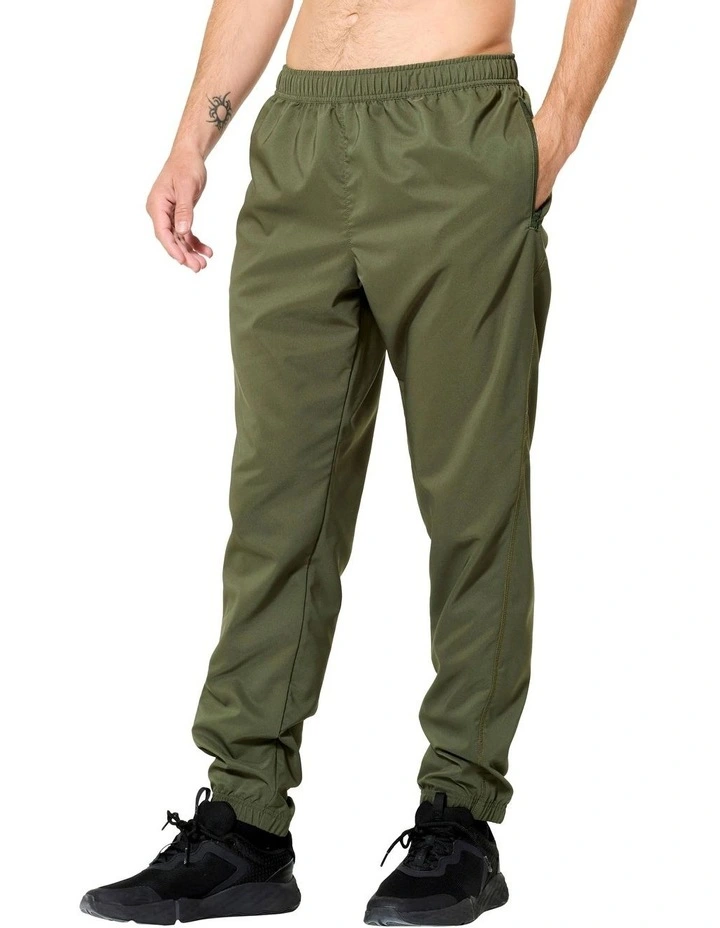 Fitness Breathable Regular Fit Bottoms in Khaki Green image 3