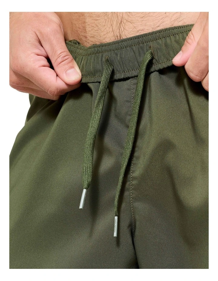 Fitness Breathable Regular Fit Bottoms in Khaki Green image 4
