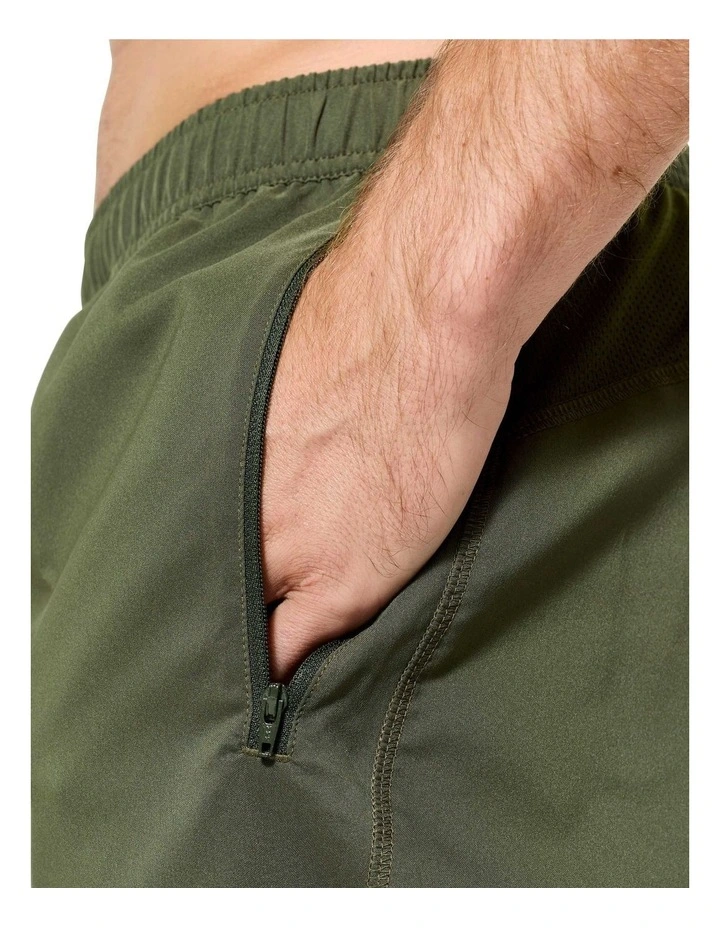 Fitness Breathable Regular Fit Bottoms in Khaki Green image 5